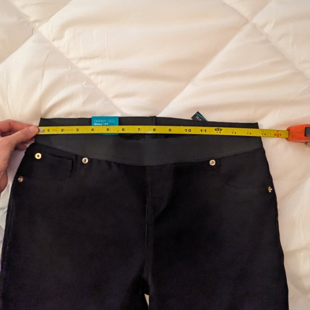 Black INC Stretchy Skinny Pants Jeans - Picture 7 of 8